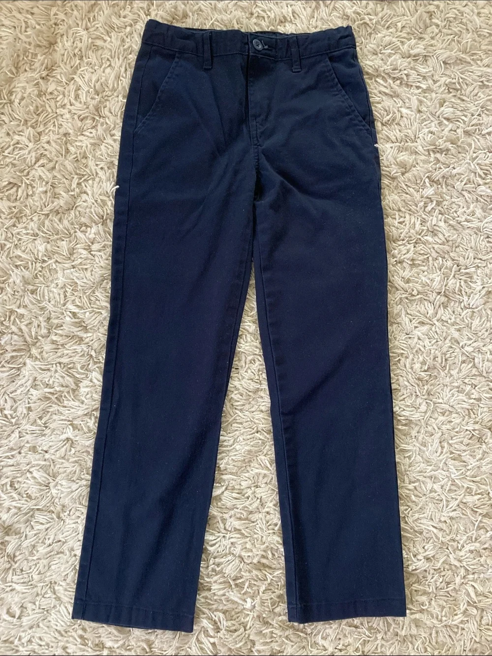 Old Navy Tan and Navy Pants Set Size 12 Slim